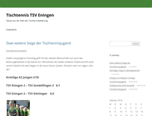 Tablet Screenshot of blog-tt.tsv-eningen.de